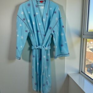 👛 (ANY 2/$25) DISNEY Pooh Bear/Snowflake Pattern Belted Bathrobe See video